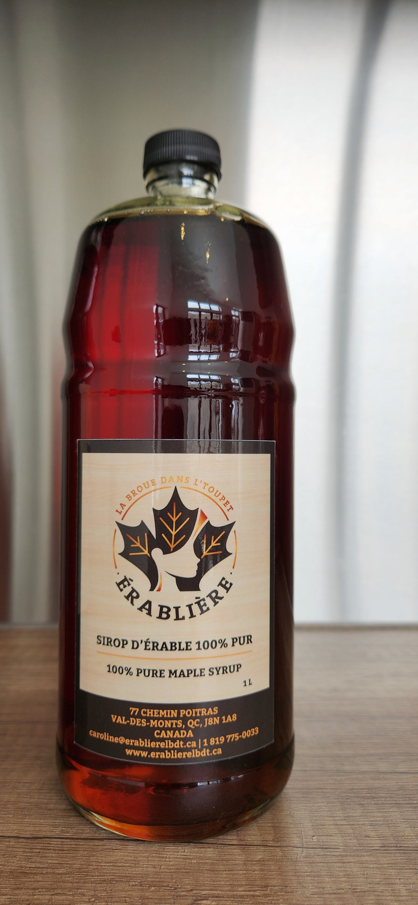Bouteille de sirop d'érable 1 L