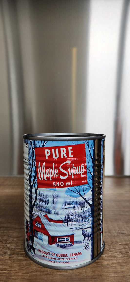 Canne de sirop d'érable 540 ml