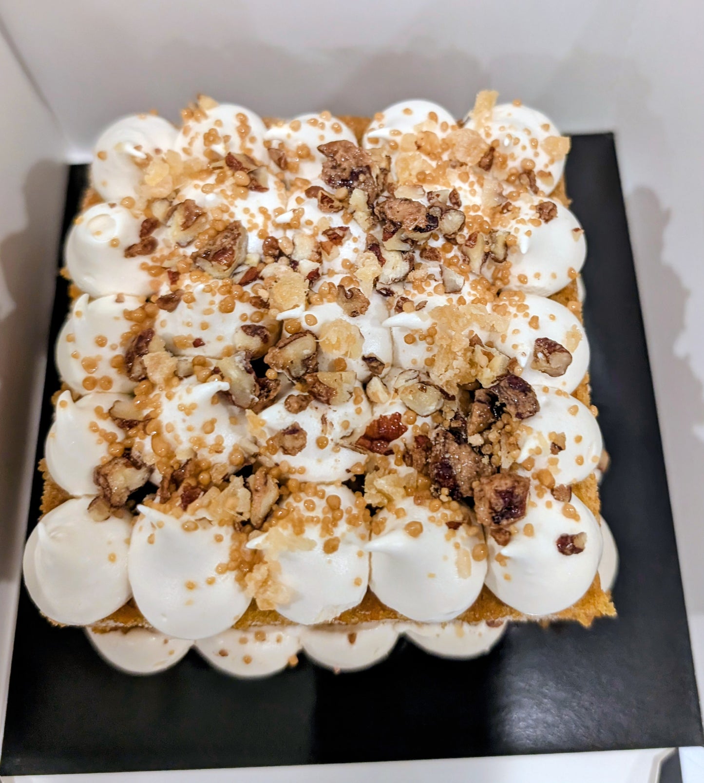 Gâteau aux carottes et érable 4"