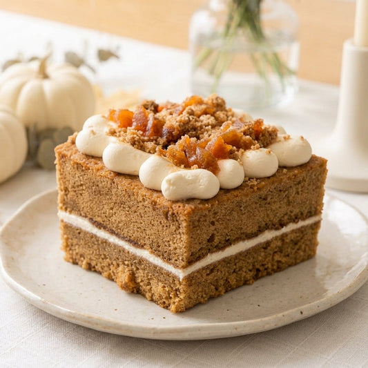 Gâteau d'automne aux pommes et à l'érable (4'')